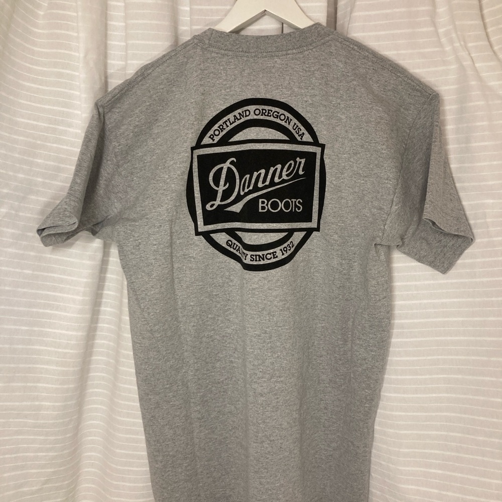 Danner Gray Short Sleeve Tee